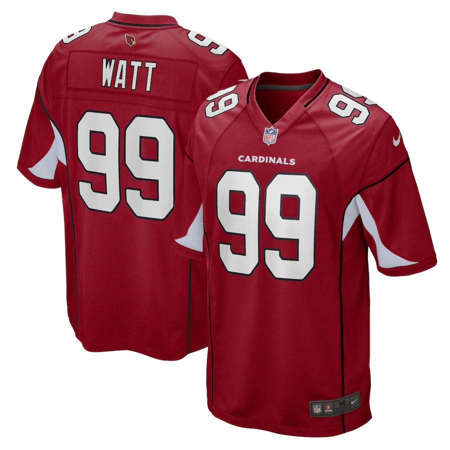 Men Arizona Cardinals 99 J.J. Watt Nike Cardinal Game NFL Jersey